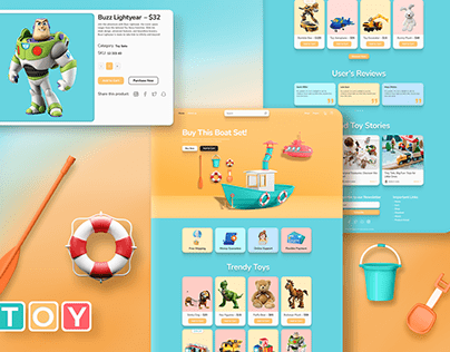 Toy Store - E-Commerce Template