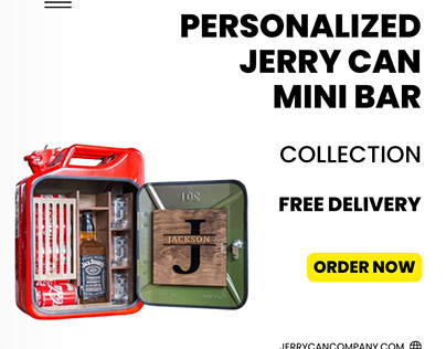 Jerry Can Mini Bar For Sale - Jerry Can Company