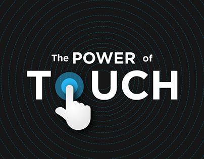 The Power of Touch Infographic