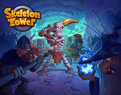 Skeleton Tower | Game art