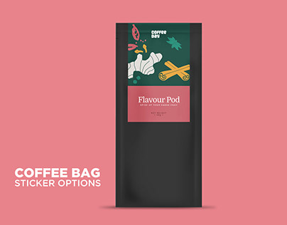 Coffee Bag Sticker