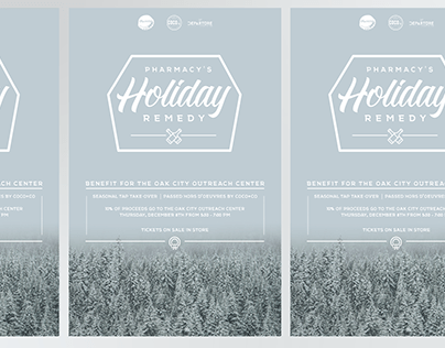 Pharmacy’s Holiday Remedy Poster