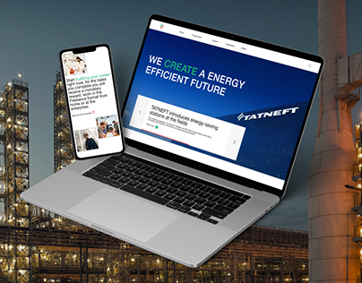 TATNEFT Corporate Website | Redesign Concept
