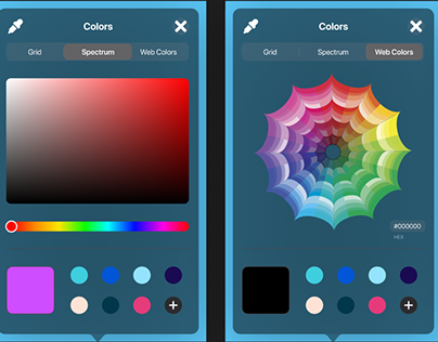 Web Colors UI