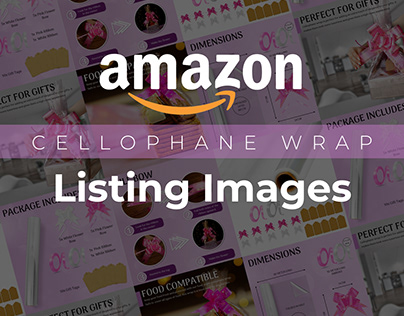 Amazon Listing Images | Cellophane Wrap
