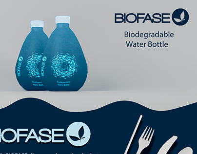 Biodegradable water bottle
