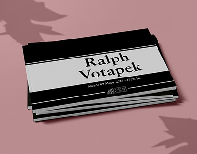 Folleto - Concierto Ralph Votapek