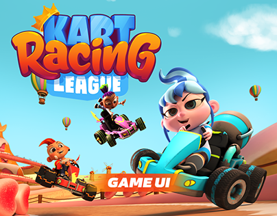 Kart Racing League - Game UI