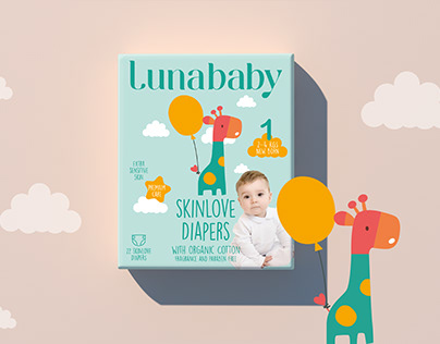 LunaBaby - Branding & packaging