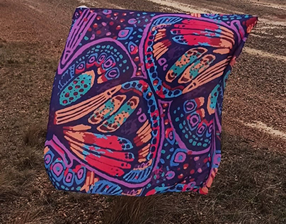 Butterfly for scarf