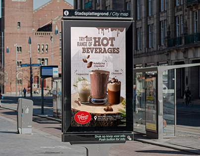 Poster design for Hot chocolate