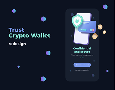 Project thumbnail - Crypto Wallet App | Mobile Application Redesign