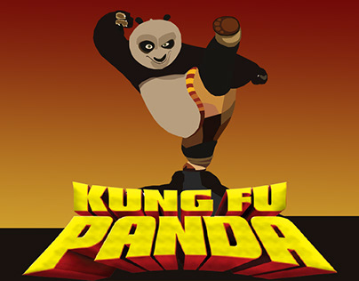 Kung Fu Panda Vector Posters