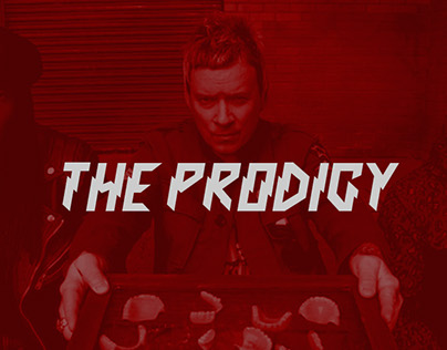 The Prodigy website one page redesign.