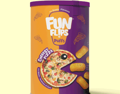 Fun Flips Can Packaging