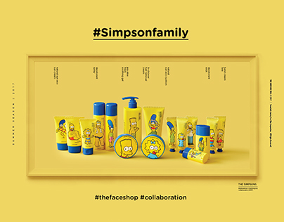 The Simpsons x THEFACESHOP collaboration 2017