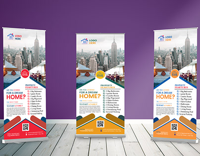 Corporate Roll Up Banner