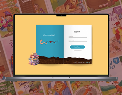 E-books for kids- SignUp Page
