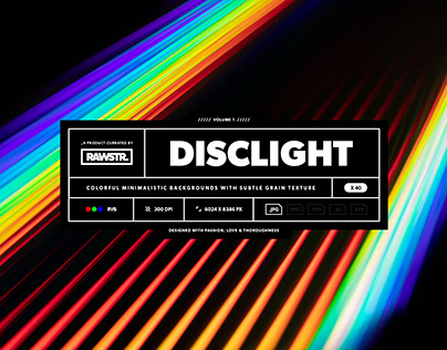Disclight vol.1 — 40 Colorful minimalistic backgrounds