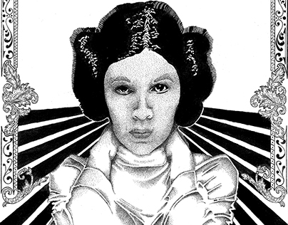 Princess Leia Portrait