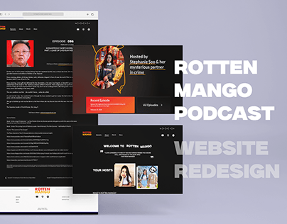 Project thumbnail - Rotten Mango Website Redesign
