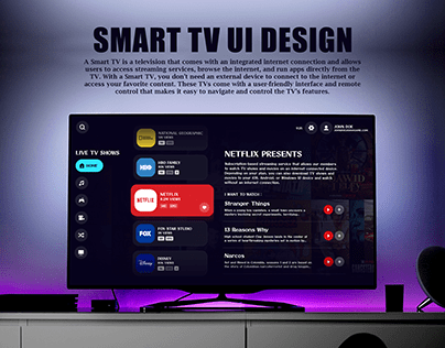 Smart TV UI Design