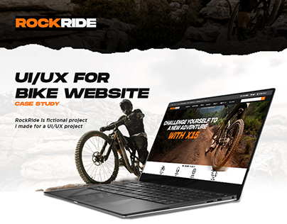 RockRide Ui/Ux Design website