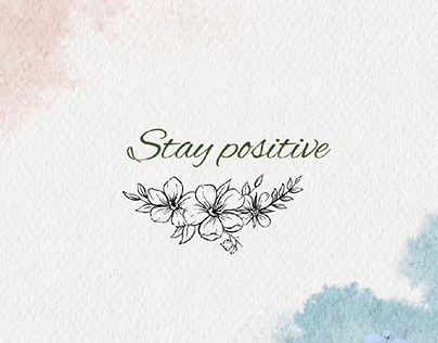 stay positive ✨️