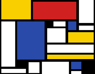 Mondrian Squares