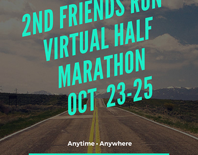Virtual Half Marathon Promo