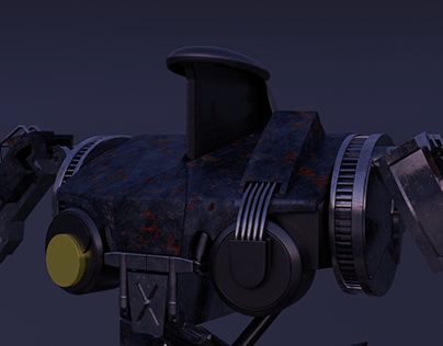 CAIN FROM ROBOCOP REMODELLED AND TEXTURED