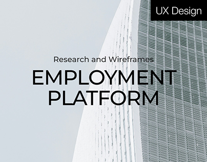 UX Design for new employment platform