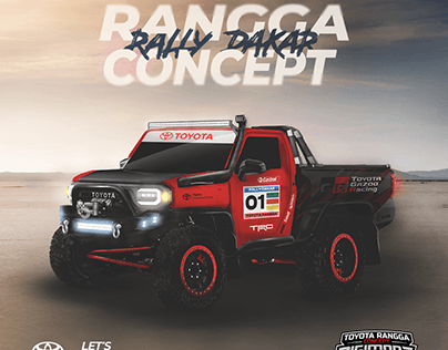 Toyota Rangga Rally Dakar Digital Mods
