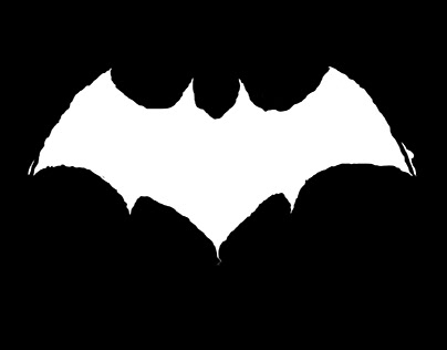 B&W steup Batman Wallpaper (Trackpad Drawn)