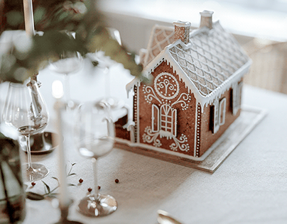 Christmas in a country cottage