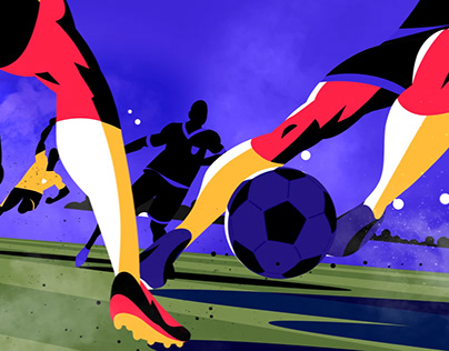 Animated advertising French Football Cup, BeIN SPORTS