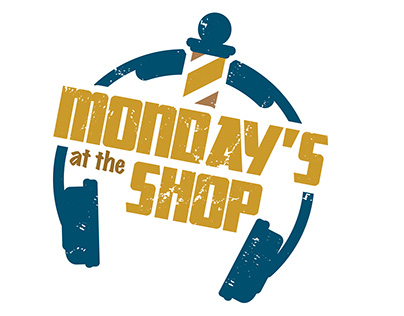 Mondays at the Shop Logo