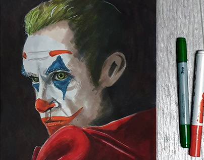 Joker. Fan art de Joaquin Phoenix