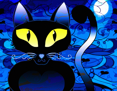 Black Cat Midnight