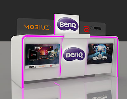BenQ Island Display 3d Design