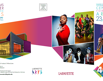 Writing: Williams Center for the Arts 2023-24 brochure