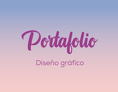 Portafolio y CV - Diseño gráfico