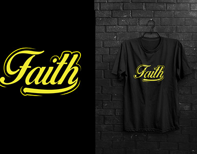 FAITH | SIMPLE TEXT TYPOGRAPHY DESIGN
