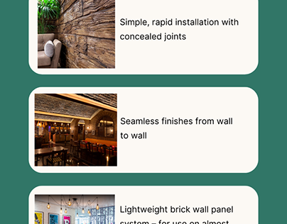Faux brick wall panels | Brick Effect Wall Panels
