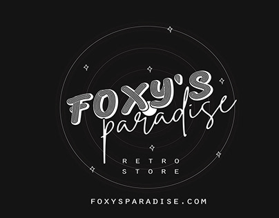 FOXY'S PARADISE SHOP IDENTITÉ VISUELLE