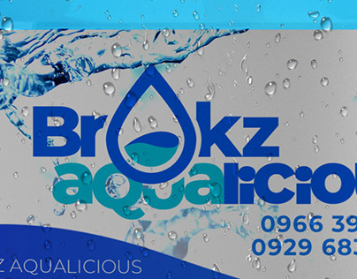 Brokz Aqualicious Water Refilling Station Branding