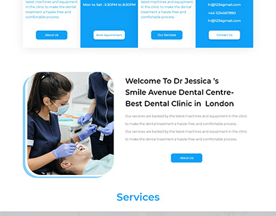 Dental Clinic web site