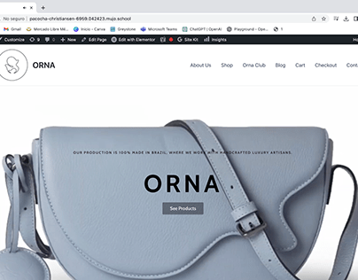 ORNA E-Commerce Site