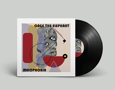 CAGE THE ELEPHANT - MELOPHABIA ALBUM COVER REDESIGN