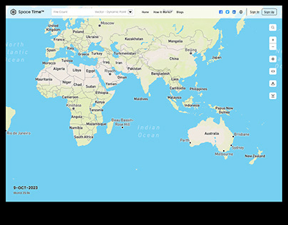 Satellite Map UI